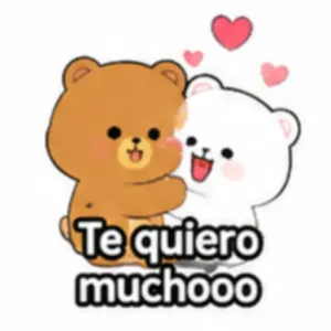 Te quiero muchooo - getsticker.com