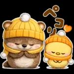 小さなカワウソ♡冬に役立つ