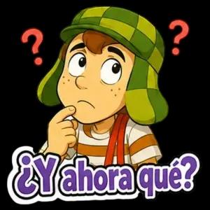 ¿Y ahora qué? - getsticker.com