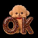 もふもふトイプードルの日常スタンプ