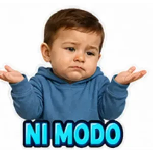 NI MODO - getsticker.com