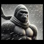 【冬】イケメンゴリラ