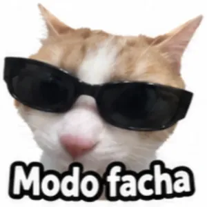 Modo facha - getsticker.com