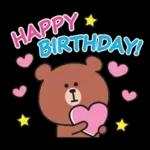 くまさんのあいさつスタンプ