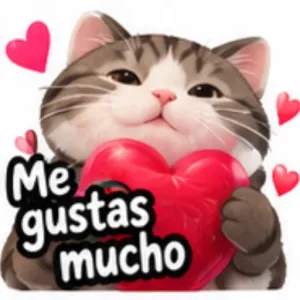 Me gustas mucho - getsticker.com