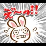 ほのぼの冬景色❤ハート耳のうさぎさん