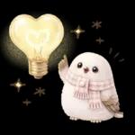 気持ち伝える❤️シマエナガ❤️