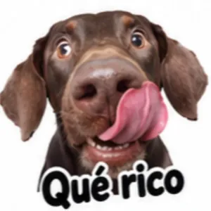 Qué rico - getsticker.com