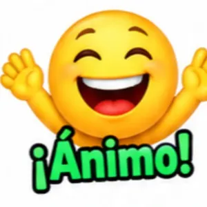 ¡Ánimo! - getsticker.com