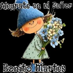 Alégrate en el Señor, Bonito Martes - getsticker.com