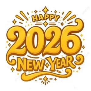 HAPPY 2026 NEW YEAR - getsticker.com