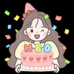리본소녀의 설레는 봄날톡