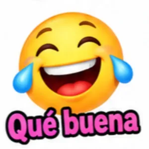 Qué buena - getsticker.com