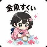夏祭り浴衣ちびスタンプ！