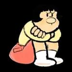 ドラえもん のんびりスタンプ(冬)