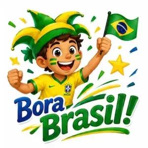 Bora Brasil! - getsticker.com