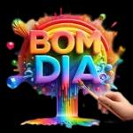 Adesivos de bom dia