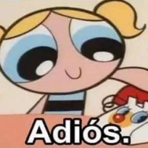 Adiós. - getsticker.com