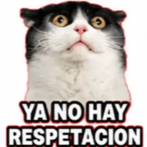 YA NO HAY RESPETACION - getsticker.com