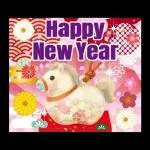 大人の華やか年賀状'26