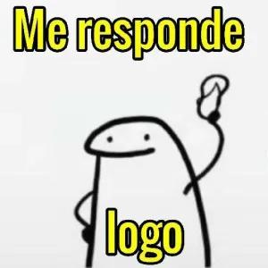 Me responde logo - getsticker.com