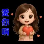 甜女孩-日常實用貼圖