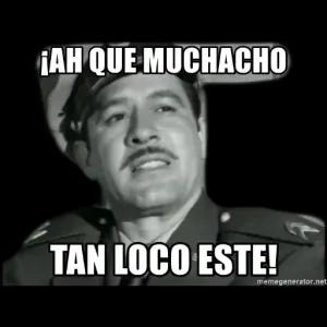 ¡AH QUE MUCHACHO TAN LOCO ESTE! - getsticker.com