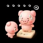 み～んな使える♡ぶたさんの冬スタンプ2026