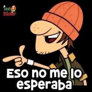 Eso no me lo esperaba - getsticker.com
