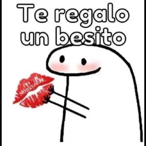Te regalo un besito - getsticker.com
