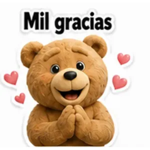Mil gracias - getsticker.com