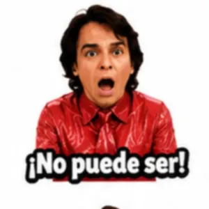 ¡No puede ser! - getsticker.com