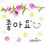 예쁜 꽃 다정한 일상인사톡