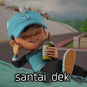 santai dek - getsticker.com