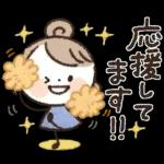 【日常】挨拶♡おだんごスマイルガール♡