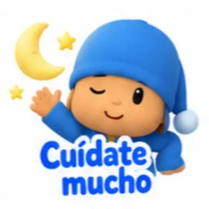 Cuídate mucho - getsticker.com