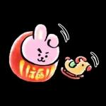 うまくいく♪BT21 あけおめスタンプ2026