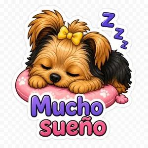 Mucho Sueño - getsticker.com