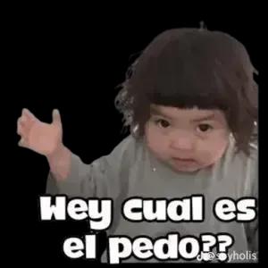 Wey cual es el pedo?? - getsticker.com