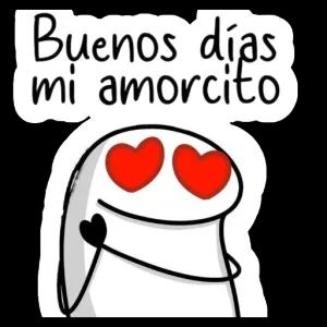 Buenos días mi amorcito - getsticker.com