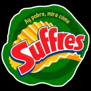 Suffres, Ay pobre, mira cómo - getsticker.com