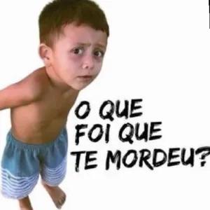 O QUE FOI QUE TE MORDEU? - getsticker.com