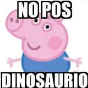 NO POS DINOSAURIO - getsticker.com