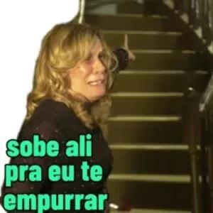 sobe ali pra eu te empurrar - getsticker.com