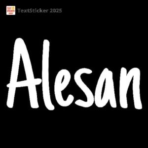 Alesan - getsticker.com