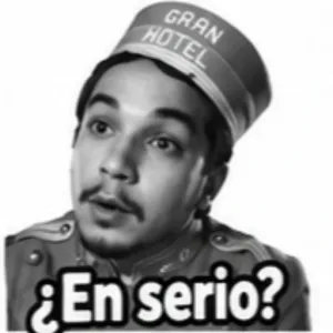 GRAN HOTEL ¿En serio? - getsticker.com