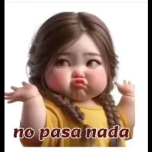 no pasa nada - getsticker.com