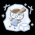 大人かわいい♪おだんご女子(冬スタンプ)