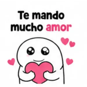 Te mando mucho amor - getsticker.com
