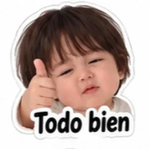 Todo bien - getsticker.com
